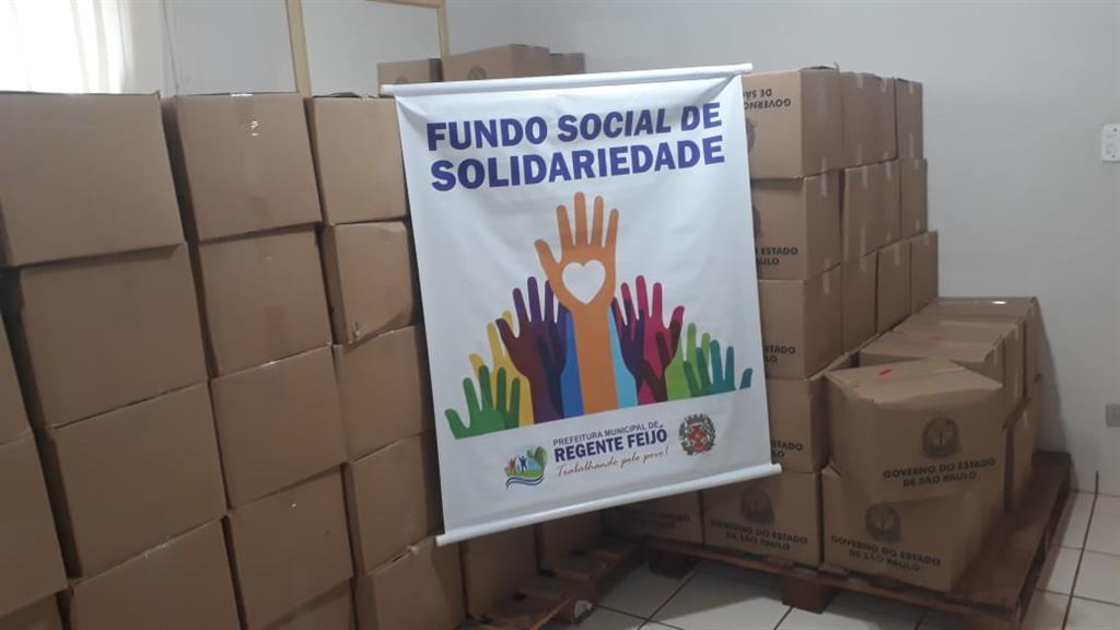 FUNDO SOCIAL: Nova doação de alimentos enviada pela FUSSP